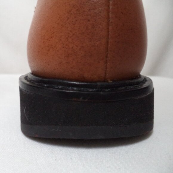 J. Crew Brown Ankle Booties with Black Sole - Picture 9 of 10